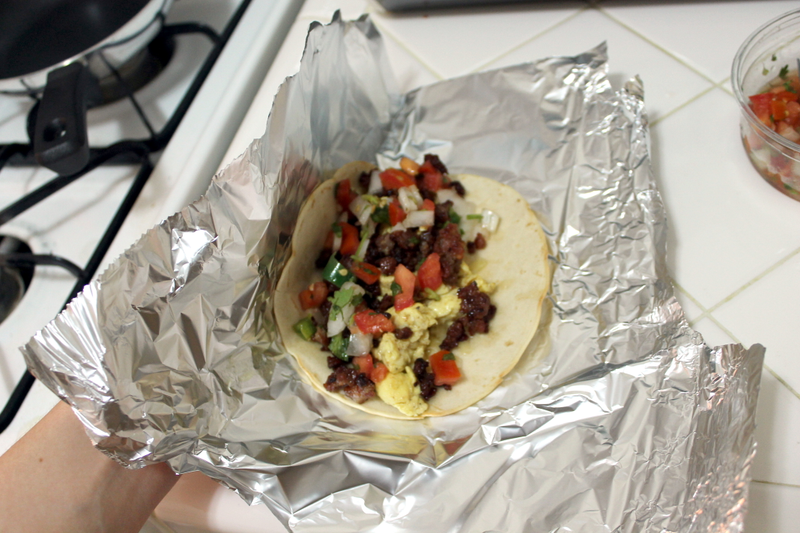 Illustration for article titled How To Make Breakfast Tacos, The Best Track Day Food Ever